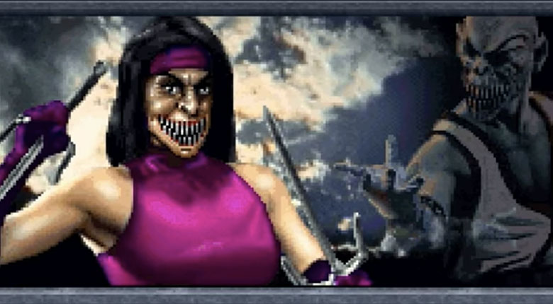 Mortal Kombat Armageddon - Onaga Finishes Kitana 